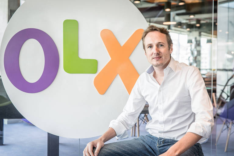 Andries Oudshoorn, diretor-executivo da OLX: 70% de aumento nas vendas de usados a cada ano, nos últimos três anos