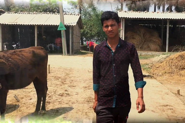 O indiano Roshan Kunar, 17, forçado a casar em 2017