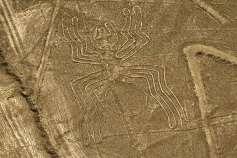 As figuras de Nazca são geométricas e representam animais