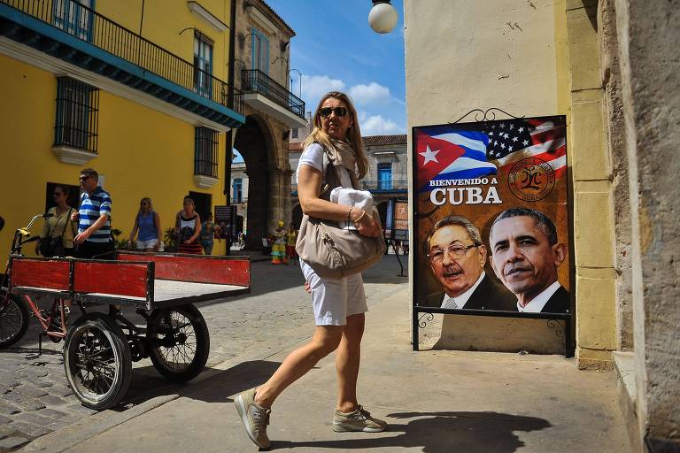Cubanos querem gastos de turistas americanos de volta