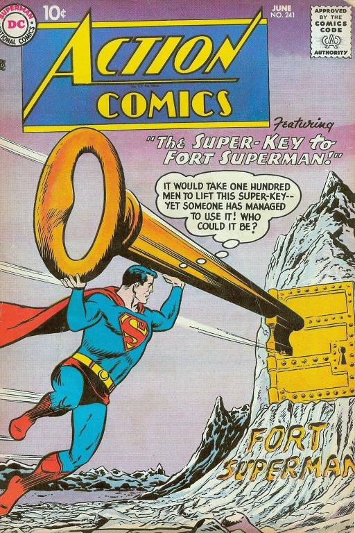 Capa da edição 1.000 da revista do Superman 