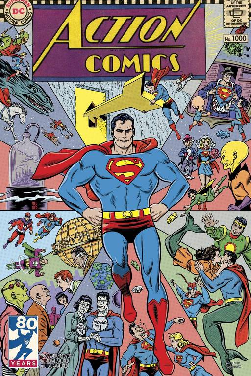 Capa da revista da Action Comics 