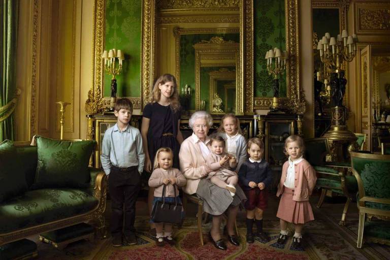Crianças da família real inglesa
