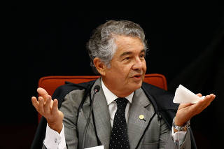 O ministro Marco Aurélio 