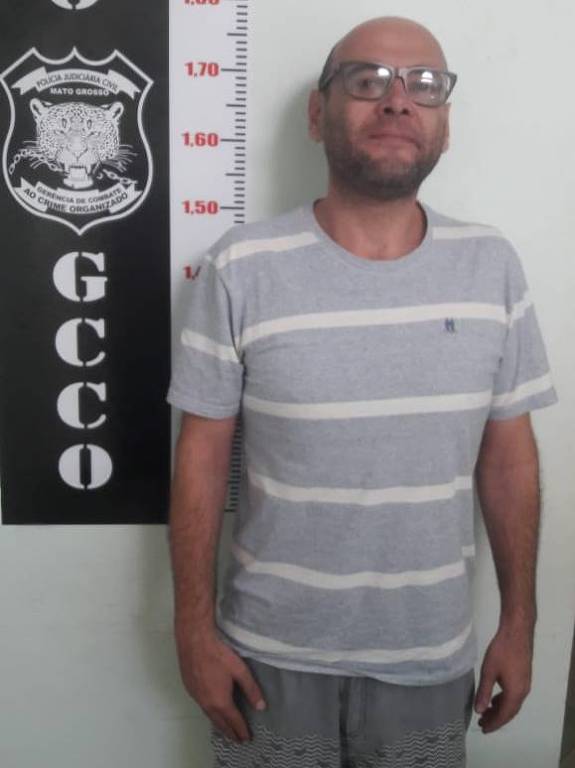 O golpista Marcelo Nascimento, preso nesta quarta-feira (25), em Cuiabá