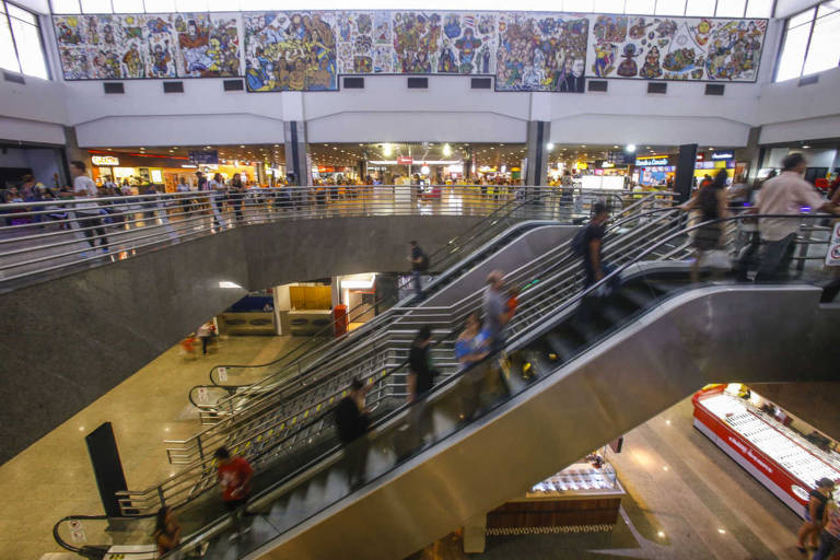 Terminal do aeroporto Pinto Martins, em Fortaleza (CE)