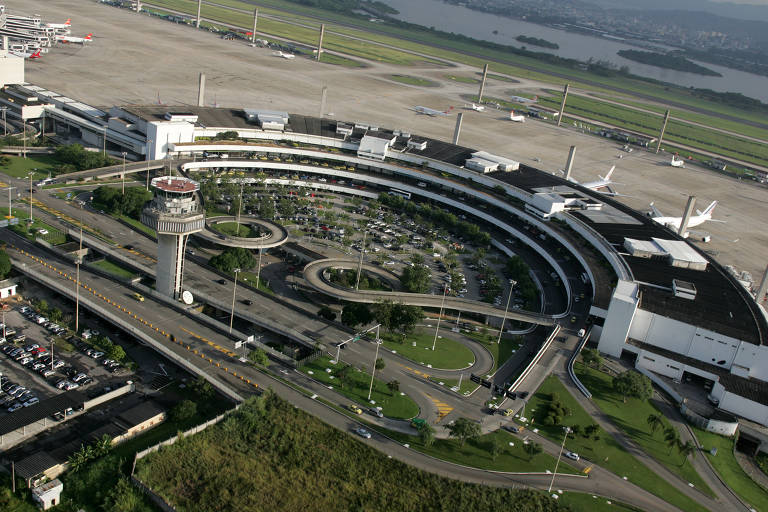 Aeroporto internacional do Galeão, no Rio de Janeiro (RJ)