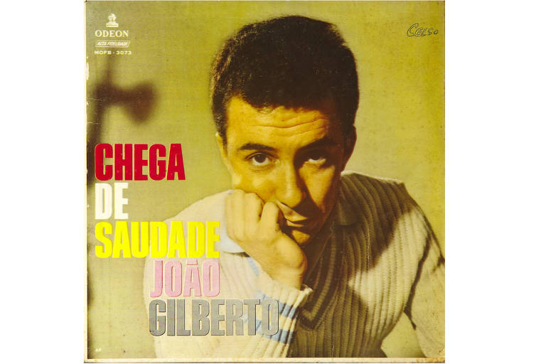 Capa da edição original do LP 'Chega da Saudade', de João Gilberto