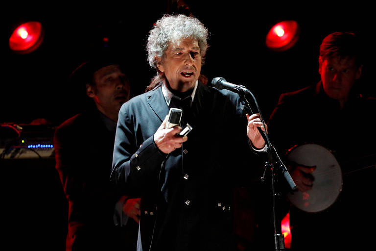 Bob Dylan durante a 17ª Critics' Choice Movie Awards em Los Angeles