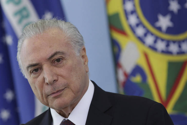 Presidente Michel Temer: Brasil teve pior déficit primário para março