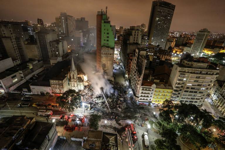 Relembre incêndios em prédios de São Paulo