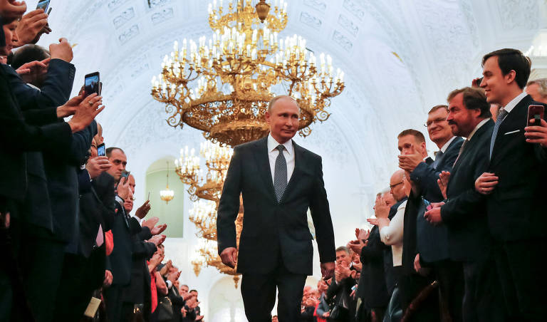 Putin toma posse para quarto mandato na Rússia