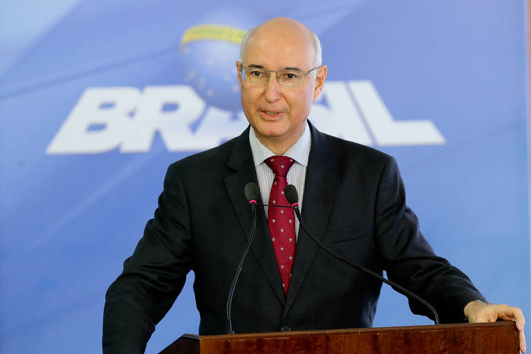 Ives Gandra Martins Filho, ex-presidente do Tribunal Superior do Trabalho, em cerimônia em Brasília