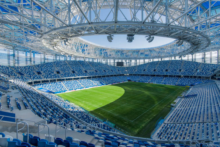 Estádios da Copa - Estádio Nijni Novgorod, o 'Mané Garrincha' russo
