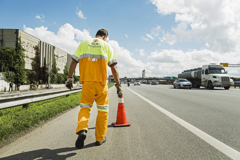 Trecho da CCR (CCR03) Nova Dutra na Vila Maria em São Paulo (SP)