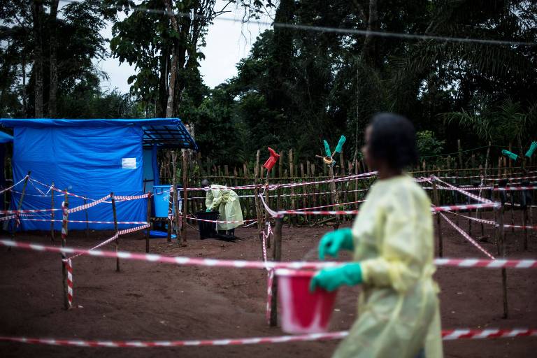 Vila na Republica Democrática do Congo isolada após caso de ebola em 2017 