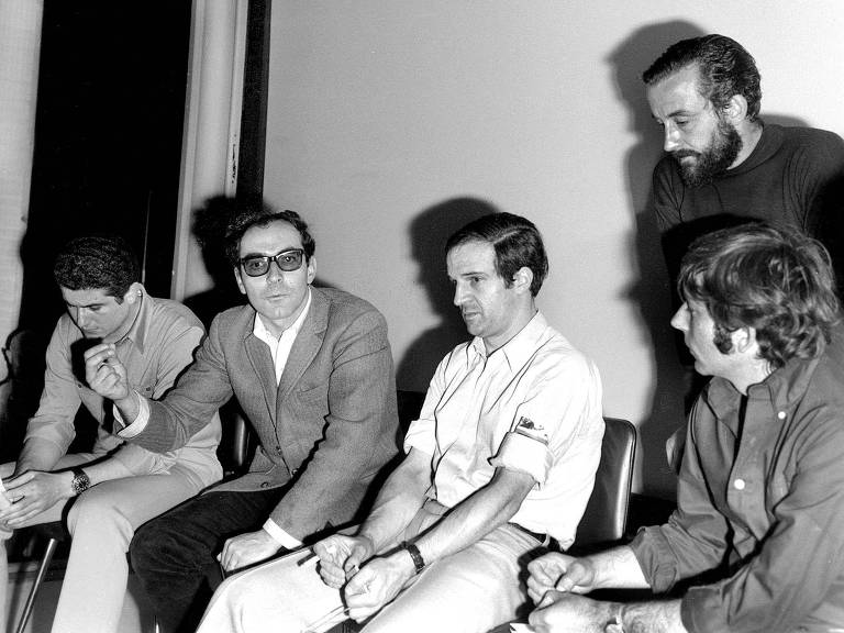 Claude Lelouch, Jean-Luc Godard, François Truffaut, Louis Malle e Roman Polanski