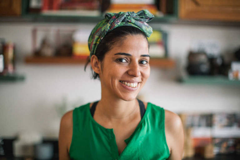 A Chef Ana Luiza Trajano, segunda filha da empresária
