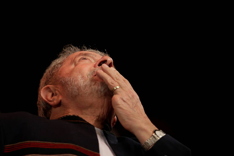 O ex-presidente Lula durante evento no Rio, em janeiro deste ano
