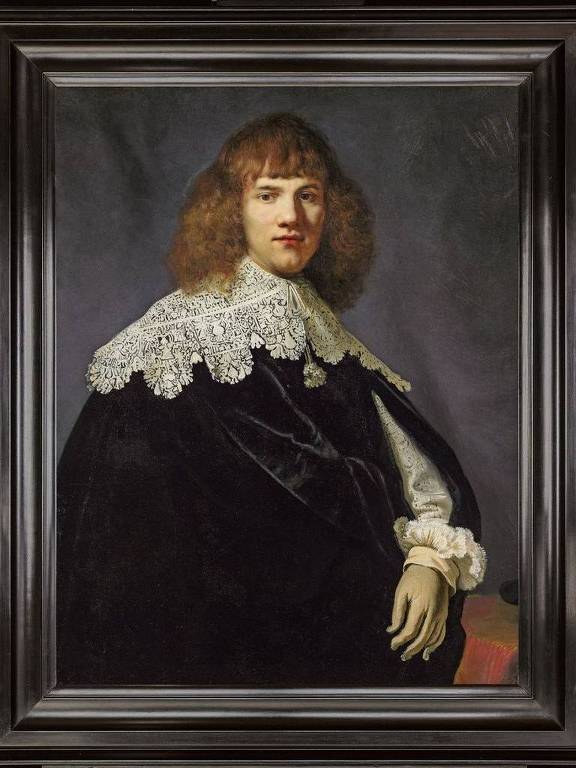 ‘Retrato de um Jovem’, tela inédita de Rembrandt 
