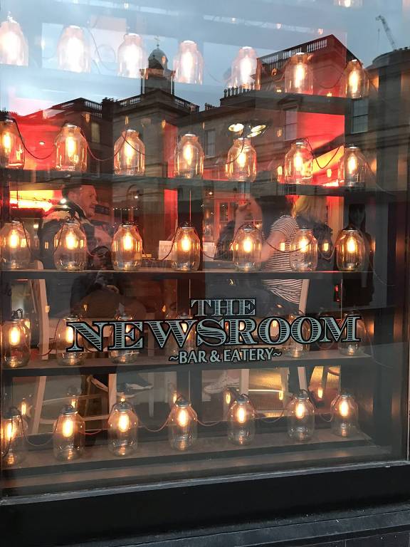 Bar Newsroom, em Edimburgo