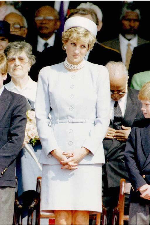 A elegância da Princesa Diana