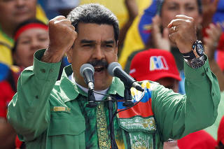 Closing campaign rally of Nicolas Maduro