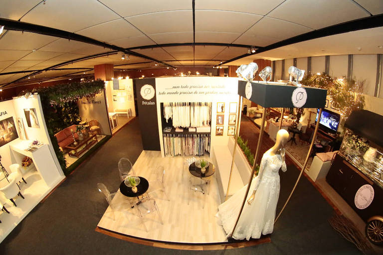 Feira para noivos reúne mais de 80 expositores no Shopping JK Iguatemi -  19/05/2018 - sãopaulo - Folha de S.Paulo