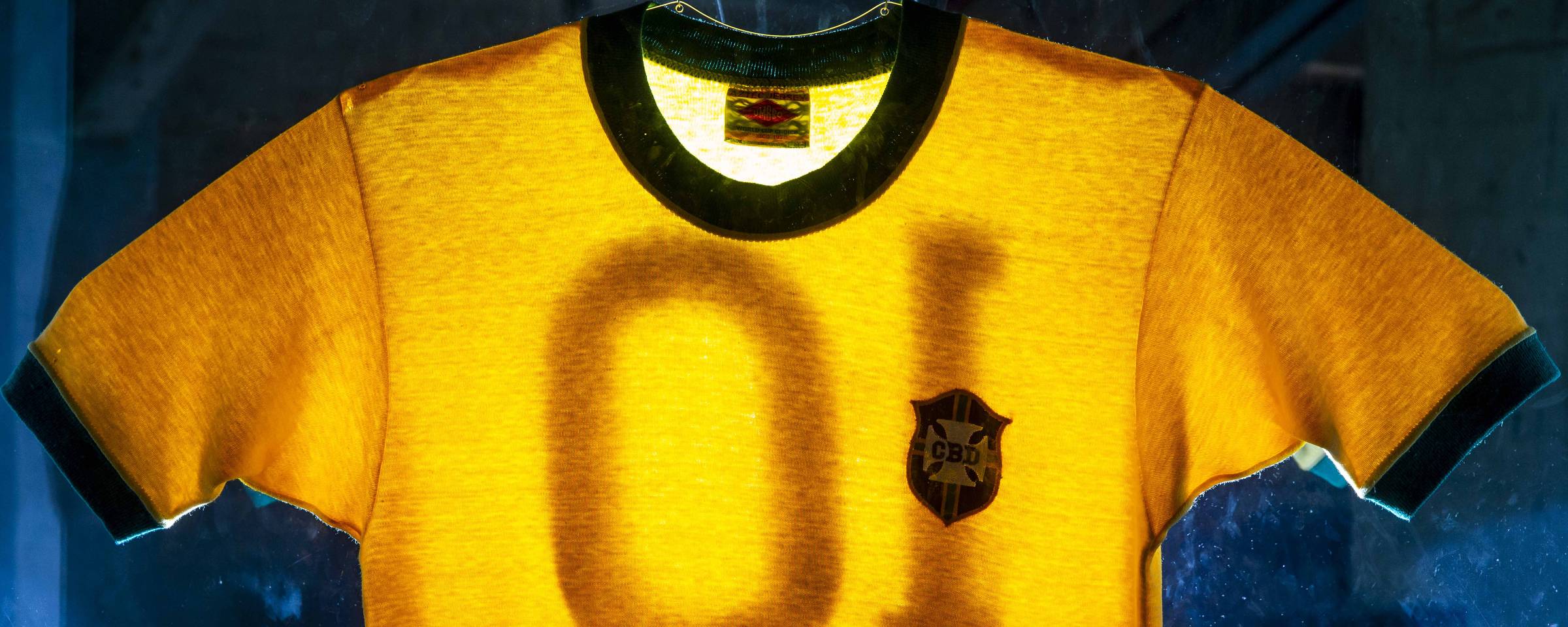 Camisa usada por Pelé na Copa do Mundo de 1970