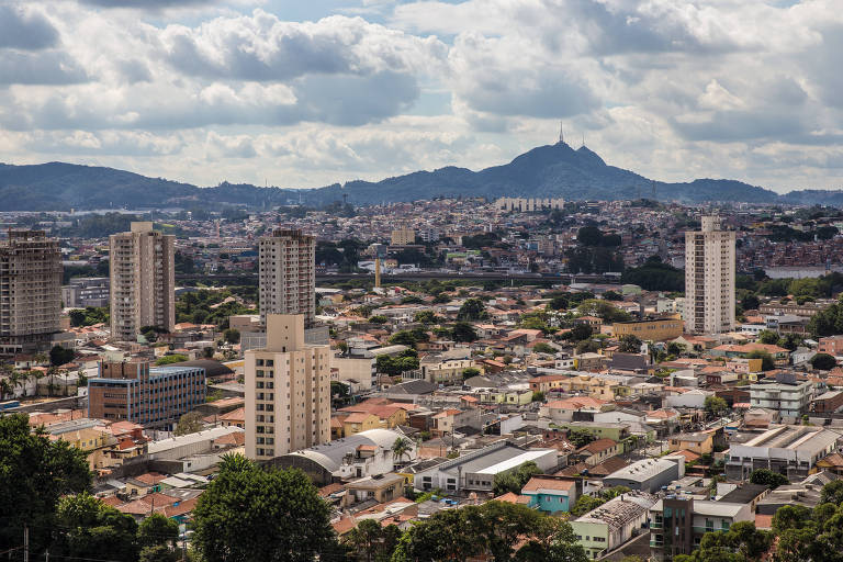 Vista da cidade de Osasco, na Grande São Paulo