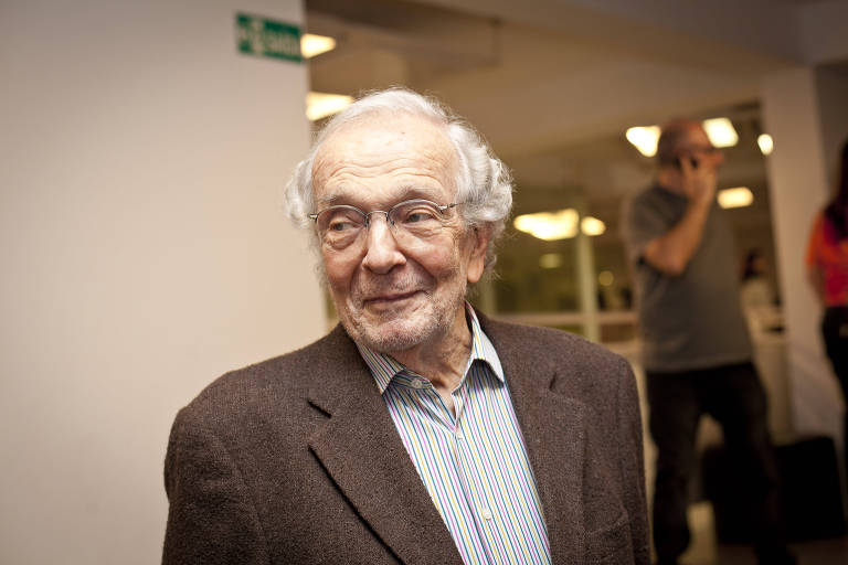O jornalista Alberto Dines em 2014