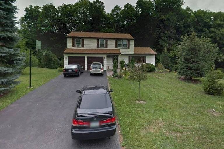 Os Rotondo vivem nesta casa em Camillus, no estado de Nova York