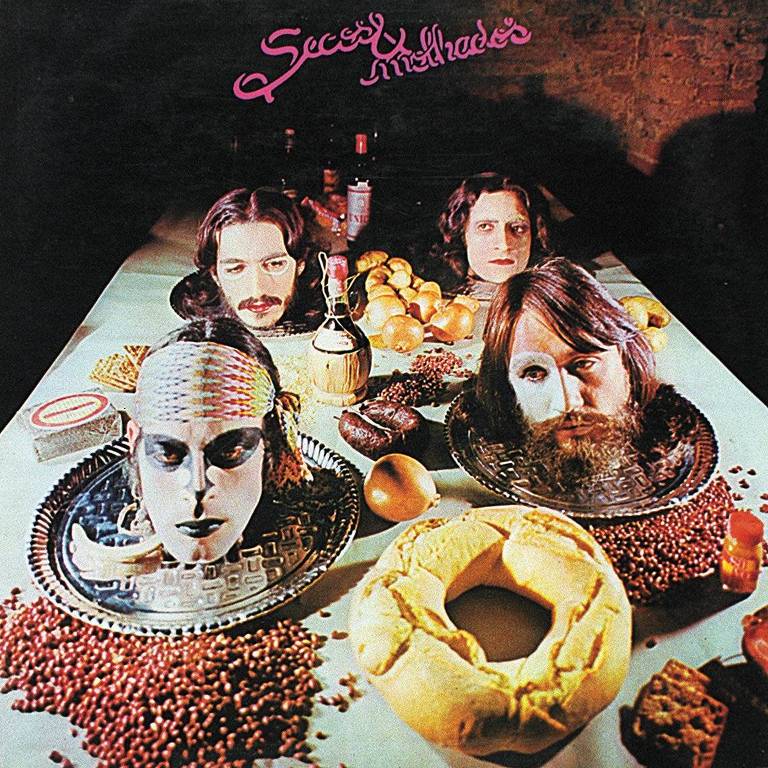 A capa de "Secos & Molhados", lançado em agosto de 1973 