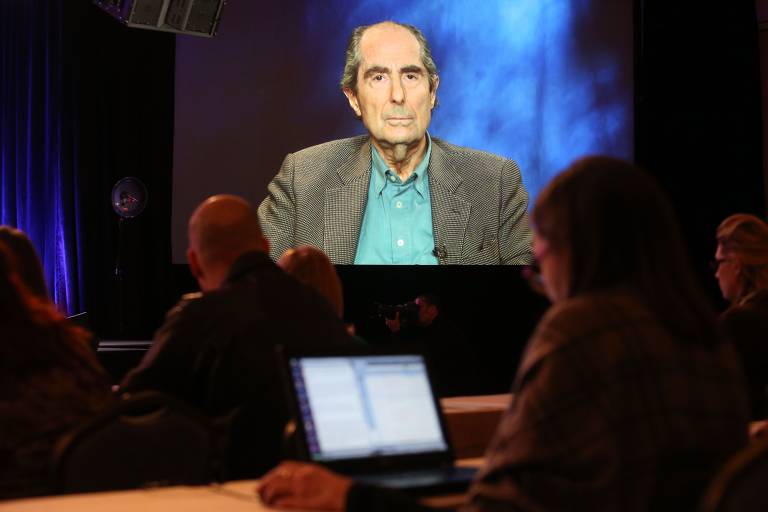 Por vídeo, Philip Roth participa de palestra sobre sua obra na Califórnia em 2013
