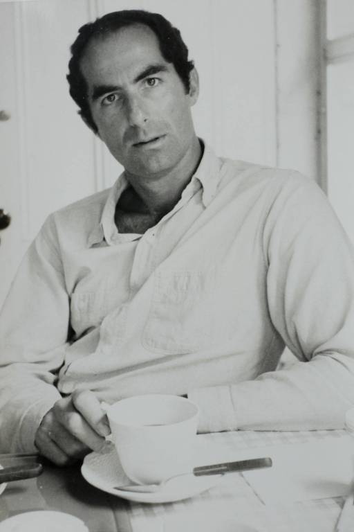 Imagem de Philip Roth utilizada no documentário 'Philip Roth: Unmasked' (2007)