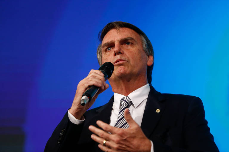 O deputado e pré-candidato à Presidência da República Jair Bolsonaro (PSL)