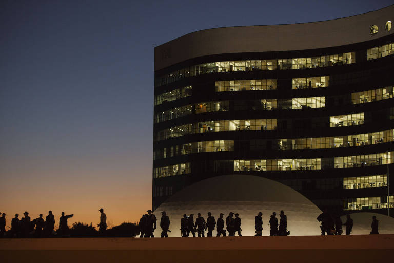 O prédio do Tribunal Superior Eleitoral, em Brasilia