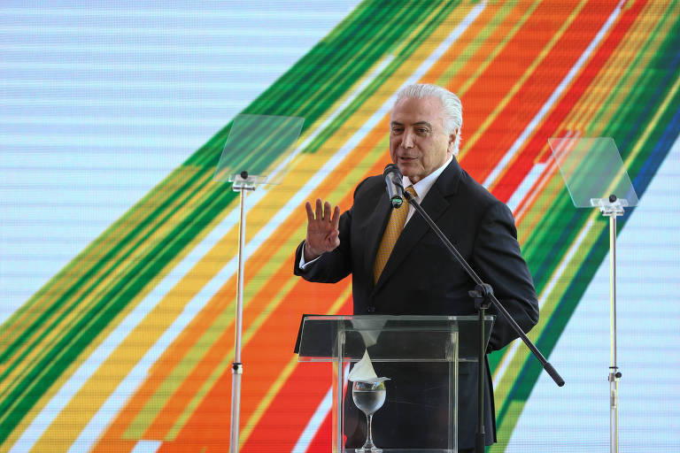 O presidente da República Michel Temer participa de encontro na sede do MDB