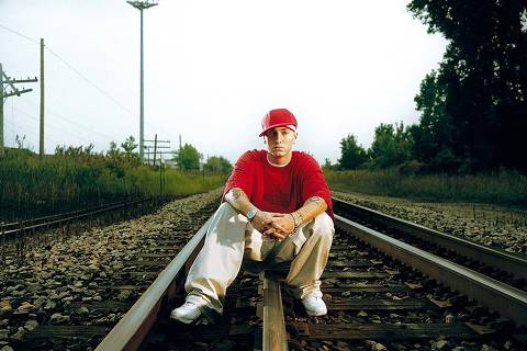 ORG XMIT: 372101_0.tif Música: o rapper Eminem. (Divulgação)