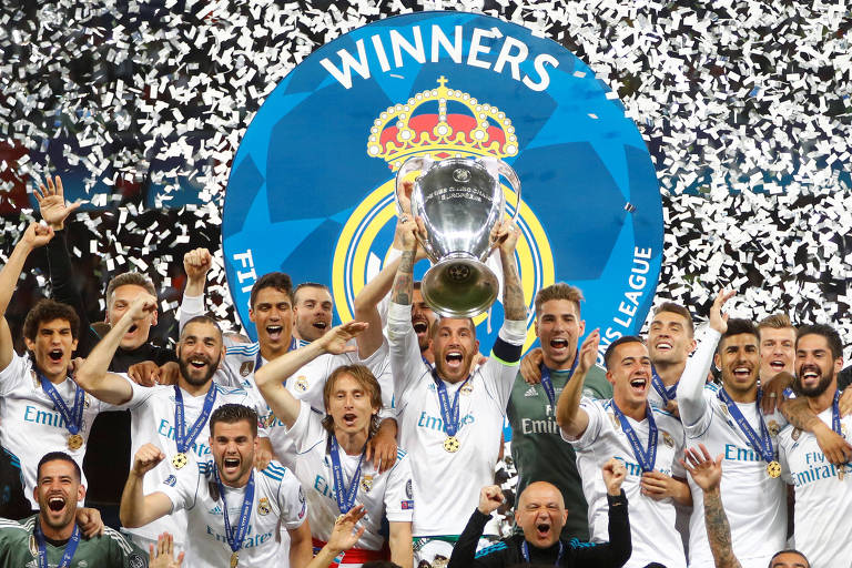 Real Madrid conquistou quatro das últimas cinco Ligas dos Campeões