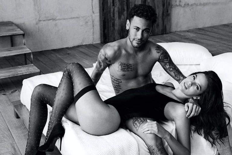 Bruna Marquezine e Neymar em campanha do Dia dos Namorados para a marca C&A