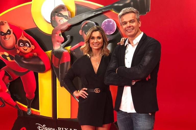 Flávia Alessandra e Otaviano Costa dublam juntos em 'Os Incríveis 2'