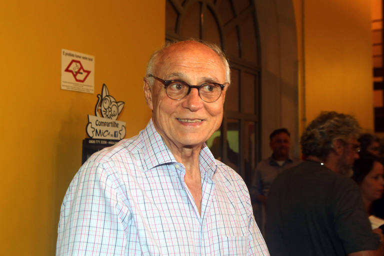 O vereador Eduardo Suplicy, em evento em São Paulo em 2017