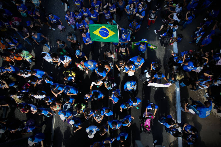 Marcha para Jesus 2018, realizada na região central de São Paulo