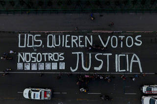 (1)MEXICO-CIUDAD DE MEXICO-PROTESTA-PERIODISTAS