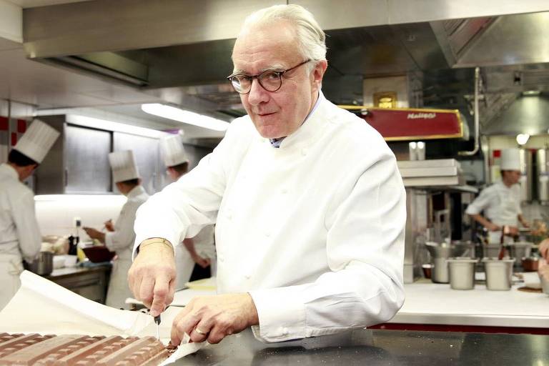 O chef Alain Ducasse