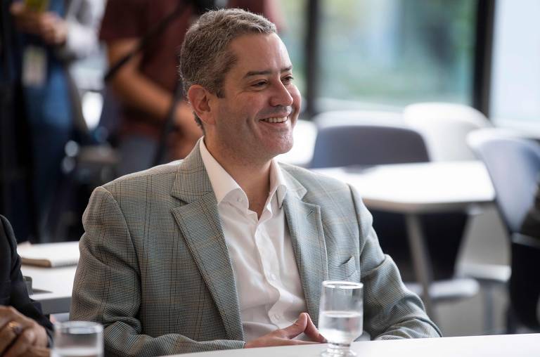 Rogério Caboclo na Granja Comary durante preparação da seleção para a Copa