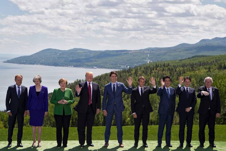 Encontro do G7 no Canadá