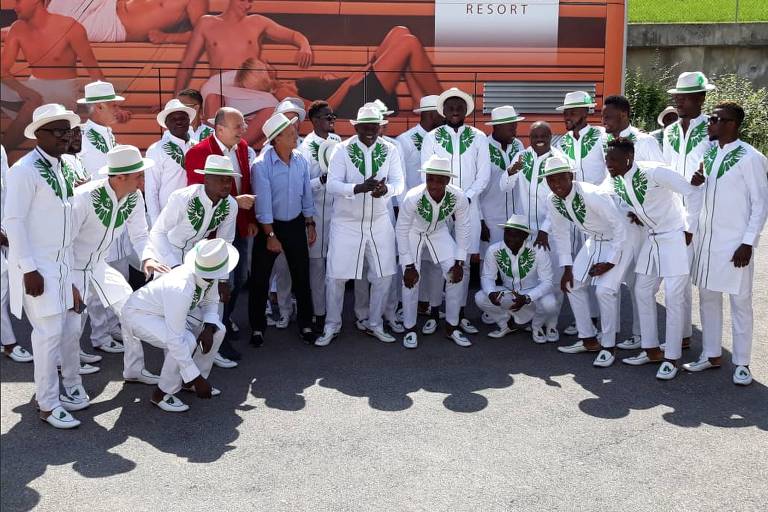 Seleção da Nigéria às vésperas da Copa do Mundo de 2018