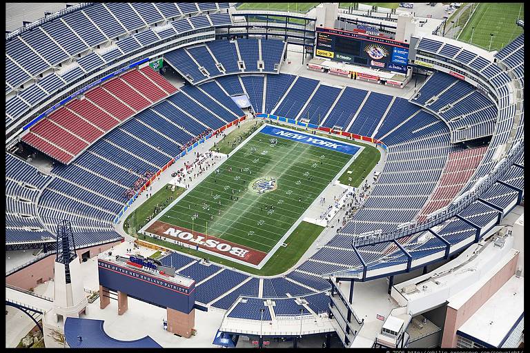 Estádio Gillette na Copa do Mundo 2026 em Boston